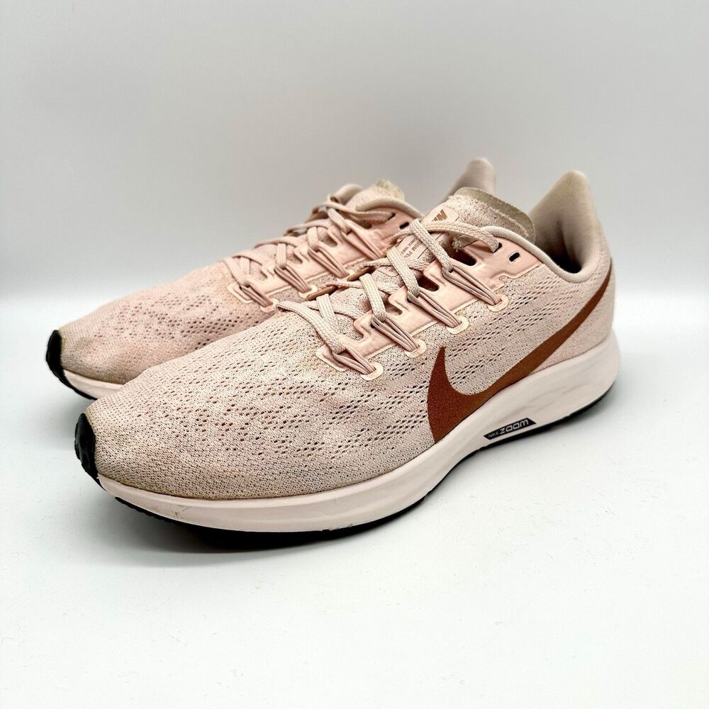 Nike Womens Air Zoom Pegasus 36 CT1187-600 Pink Running Shoes Sneakers Size 11